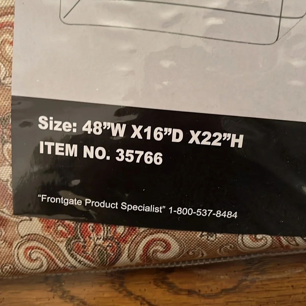 Frontgate Cushion‎ Storage Bag, NWOT